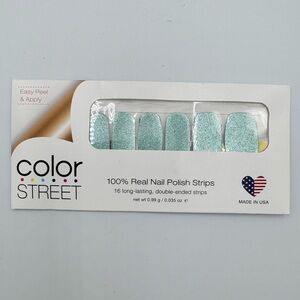 Color Street Easy Peel & Apply Polish Strips Retired “Mint To Be”